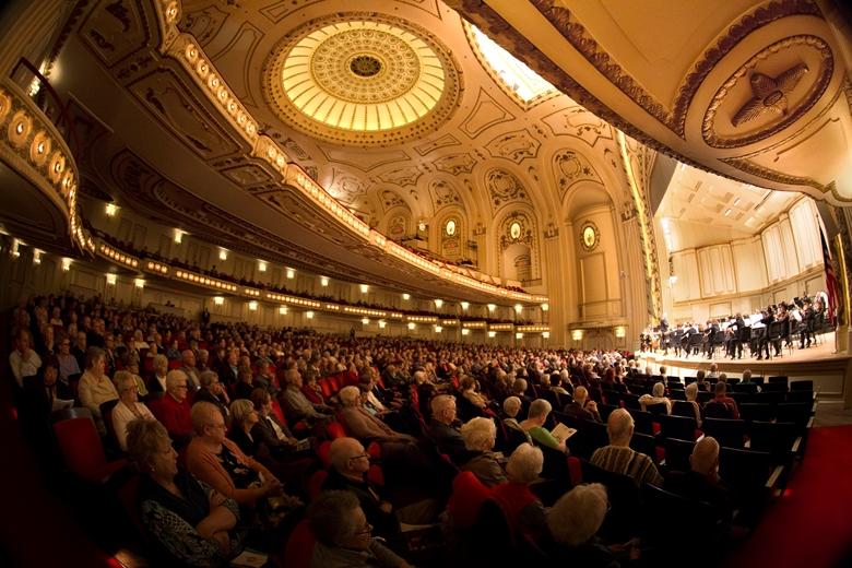 Powell Hall is home to the St. Louis Symphony Orchestra.