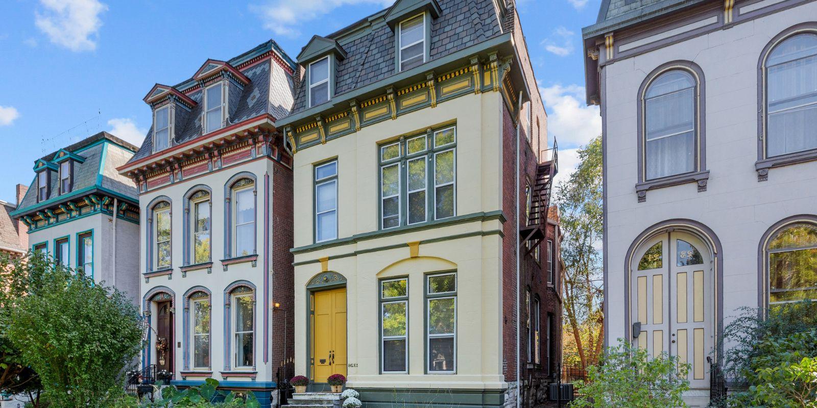 In Lafayette Square, you can marvel at meticulously restored 150-year-old Victorian mansions.